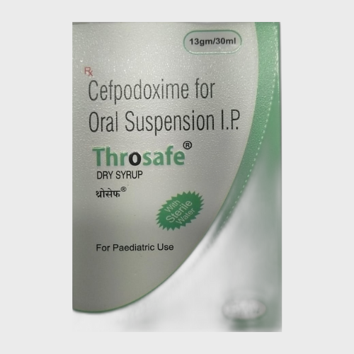 THROSAFE DRY SYRUP WFI
